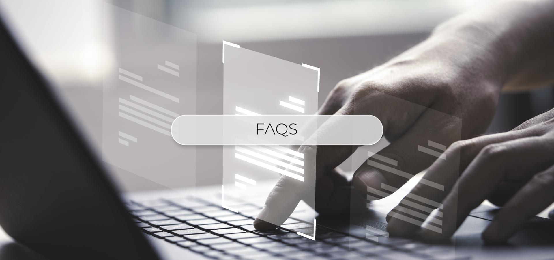 FAQ page banner